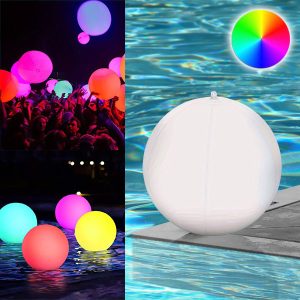 Felfújható Úszó Medencefények | POOLGLO