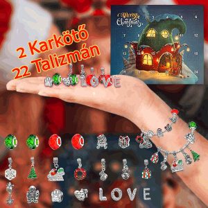 Adventi naptár 2 karkötővel és 22 talizmán | ADVENTBRACE