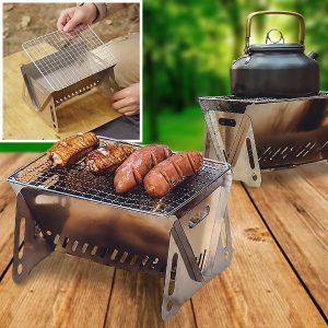 Kompakt hordozható összecsukható grill | PORTOGRILL