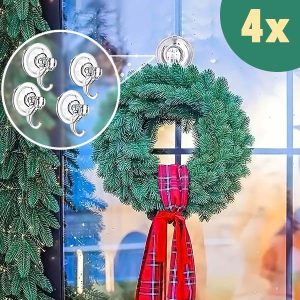 Tapadókorongos kampók (4db) | QUICKGRIP