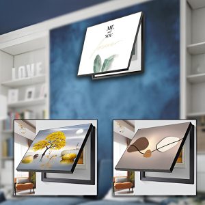 Dekorációs festmény elektromos doboz fedelére (30x40cm) | DECOFRAME