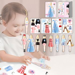 Mágneses hercegnő öltöztető baba | MAGDRESSY