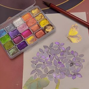 20 színes akvarell festékkészlet | COLORLINKE