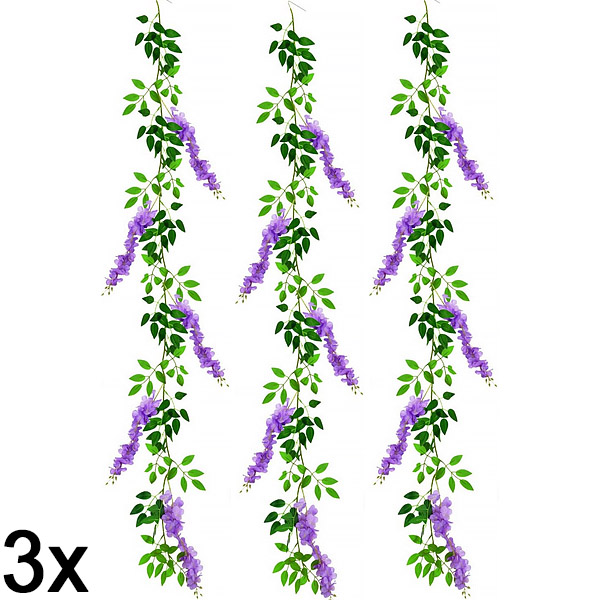 3x Lilaakác műinda  | WISBLOOM