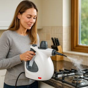 Gőztisztító, amely feloldja a szennyeződéseket | STEAMLA