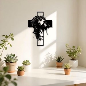 Modern fém falikereszt | JESUMET