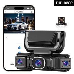 360 fokos autós menetrögzítő kamera | CARVID