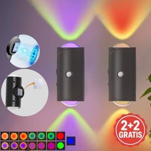 Okos mozgásérzékelős fali lámpa (2 db) | AURAWALL 2+2 INGYENES