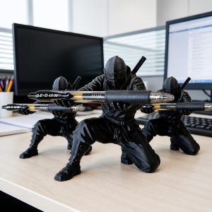 Ninja asztali tolltartó (2 db) | SAMUHOLD